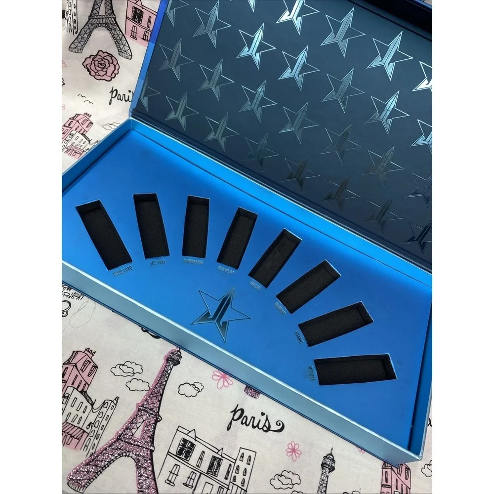 Jeffree Star BOX ONLY Blue Blooded Mini Velour Liquid Lipstick Set‎ Discontinued